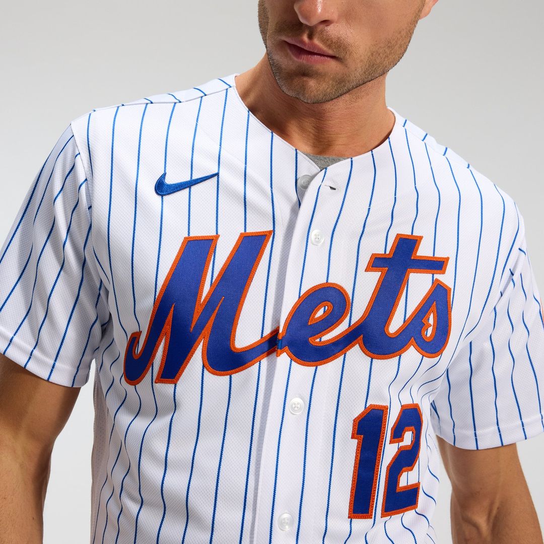 New York Mets Nike White Authentic MLB Jersey