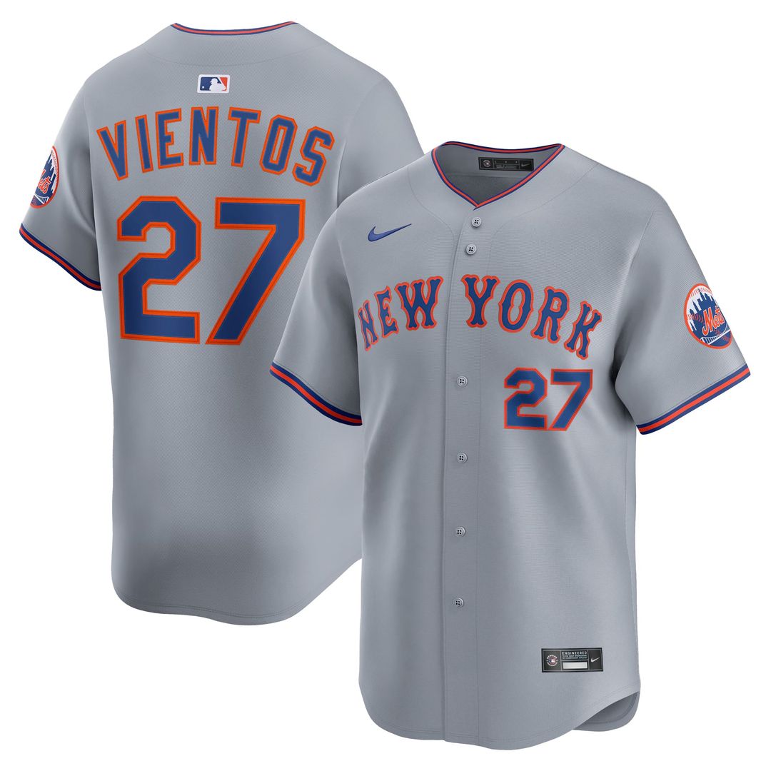 New York Mets Nike Gray MLB baseball jersey