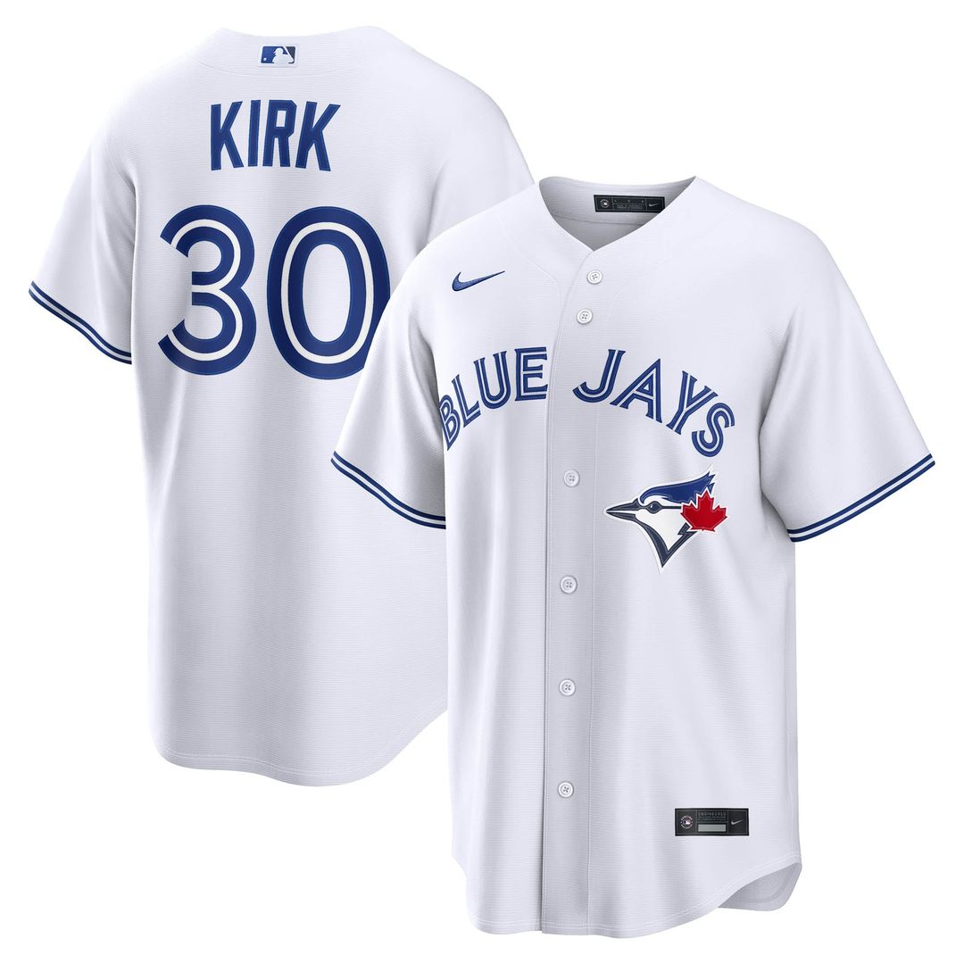 Toronto Blue Jays Nike White Replica MLB baseball jersey