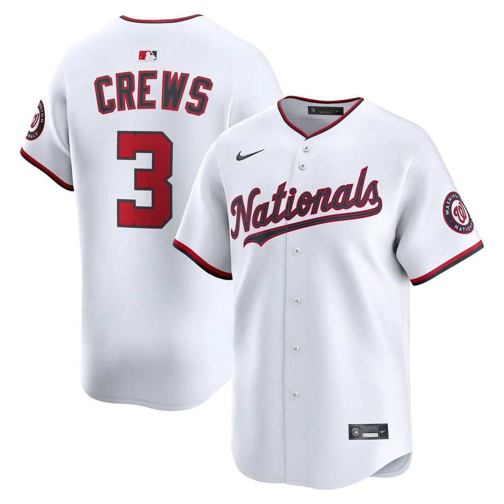 Washington Nationals Nike White MLB baseball jersey
