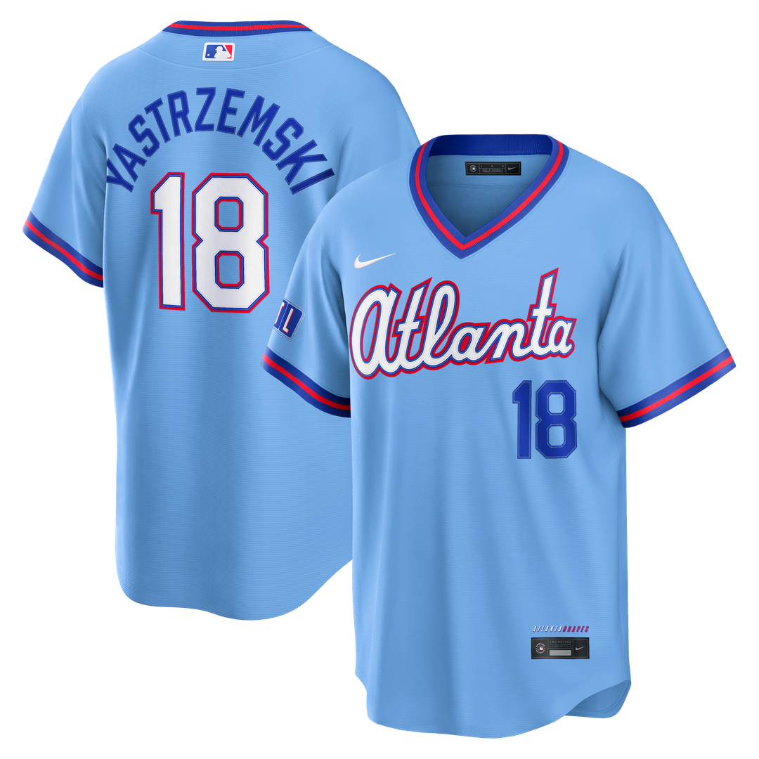 Atlanta Braves Nike Blue MLB baseball jersey