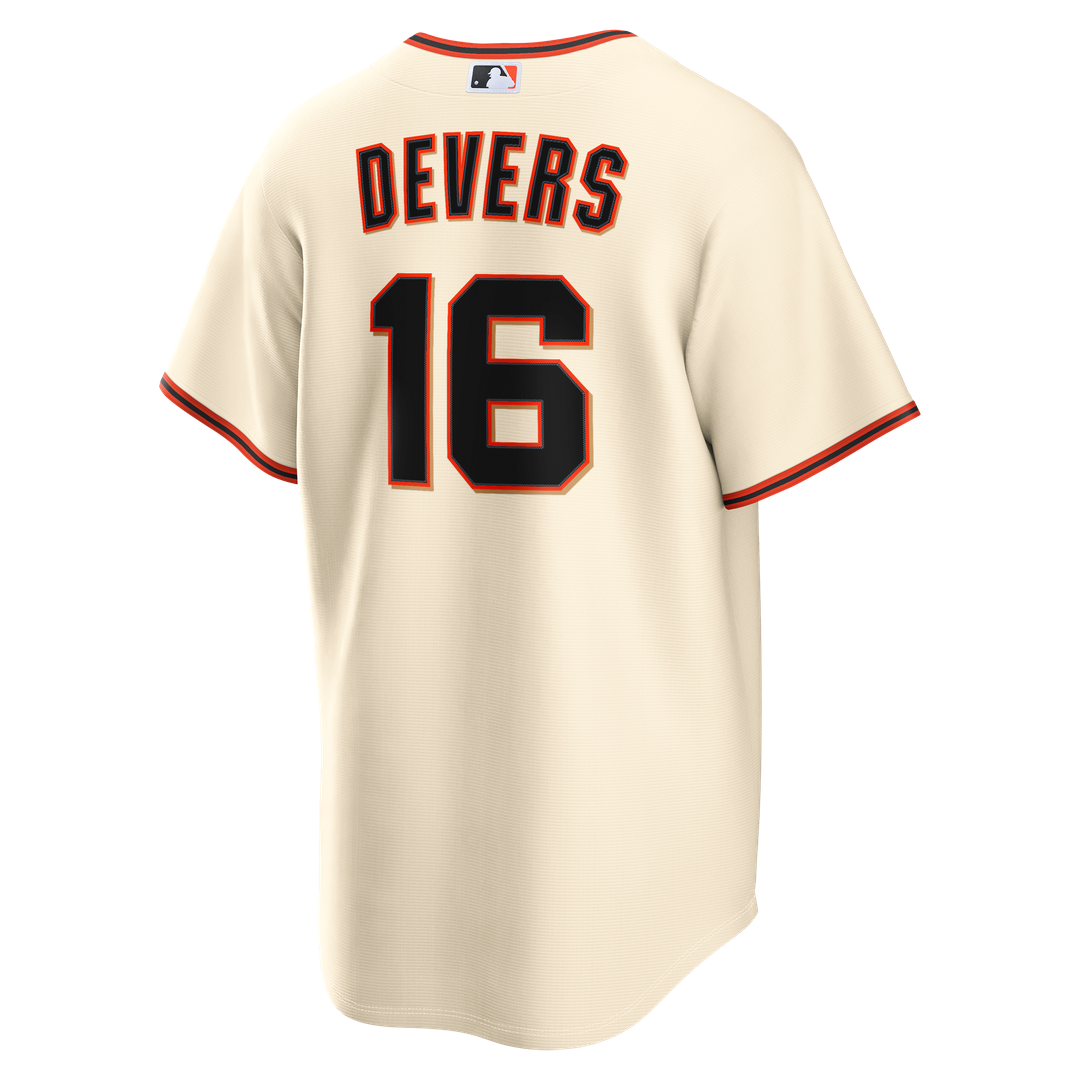 San Francisco Giants Nike Cream Replica MLB Jersey