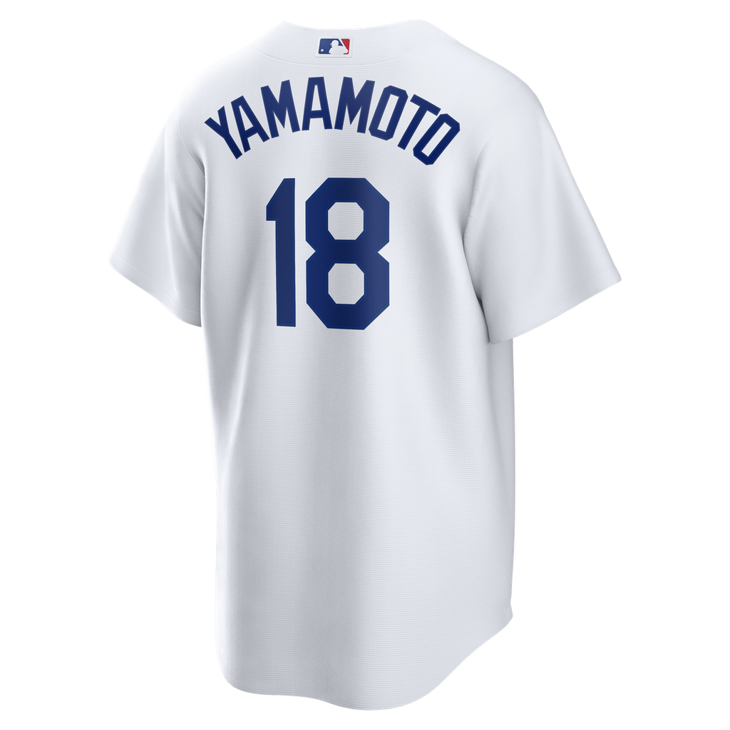 Los Angeles Dodgers Nike White Replica MLB Jersey
