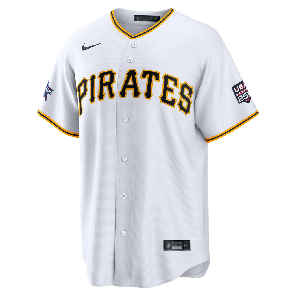 Pittsburgh Pirates Nike White Replica MLB Jersey