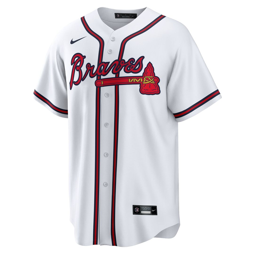 Atlanta Braves Nike White Replica MLB Jersey