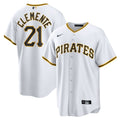 Pittsburgh Pirates Nike White Replica MLB baseball jersey