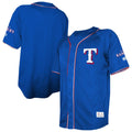 Texas Rangers Stitches Royal MLB baseball jersey
