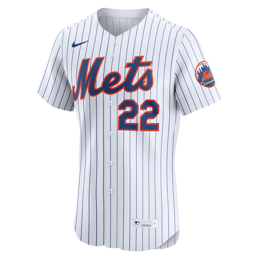 New York Mets Nike White Authentic MLB Jersey