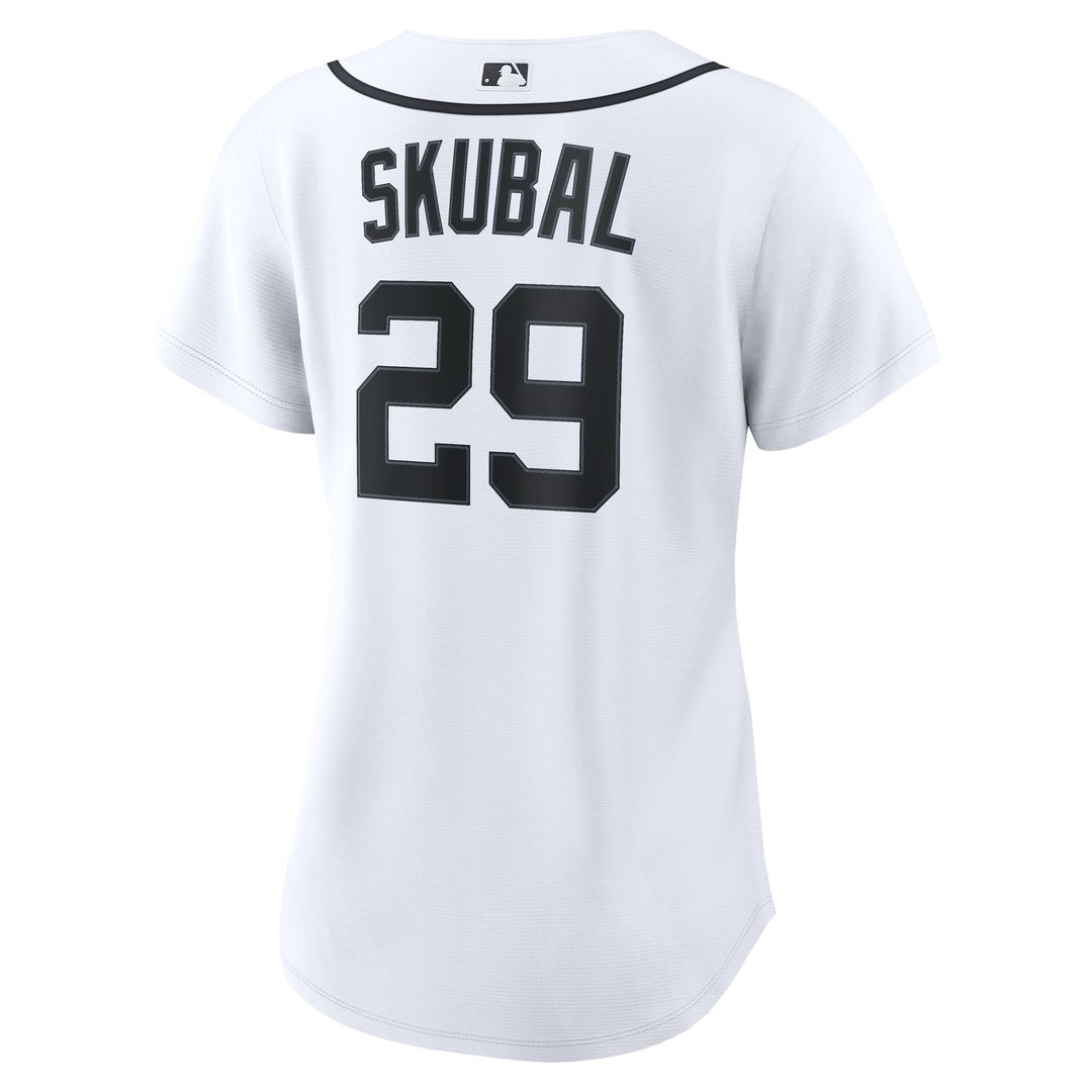 Detroit Tigers Nike White Replica MLB Jersey