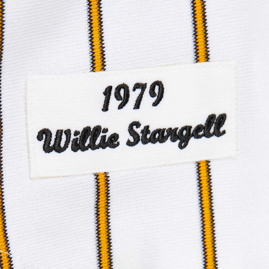 Pittsburgh Pirates Mitchell & Ness White Authentic MLB Jersey