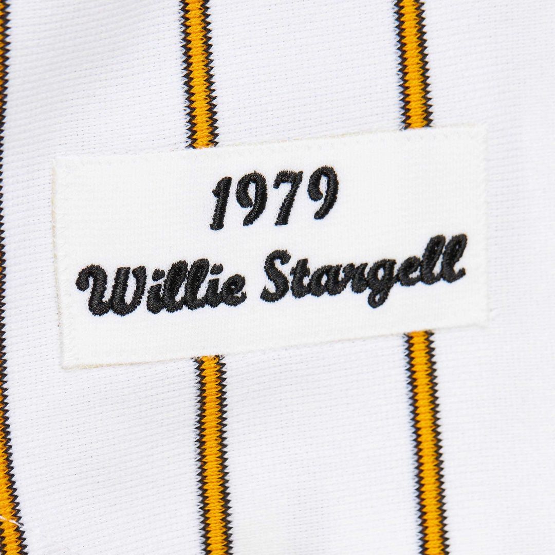 Pittsburgh Pirates Mitchell & Ness White Authentic MLB Jersey