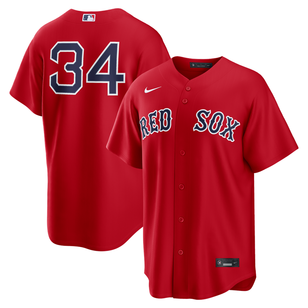 Boston Red Sox Nike Red Replica MLB baseball jersey