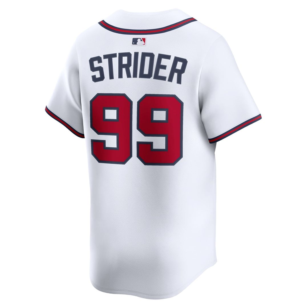 Atlanta Braves Nike White Authentic MLB Jersey