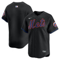 New York Mets Nike Black Authentic MLB baseball jersey