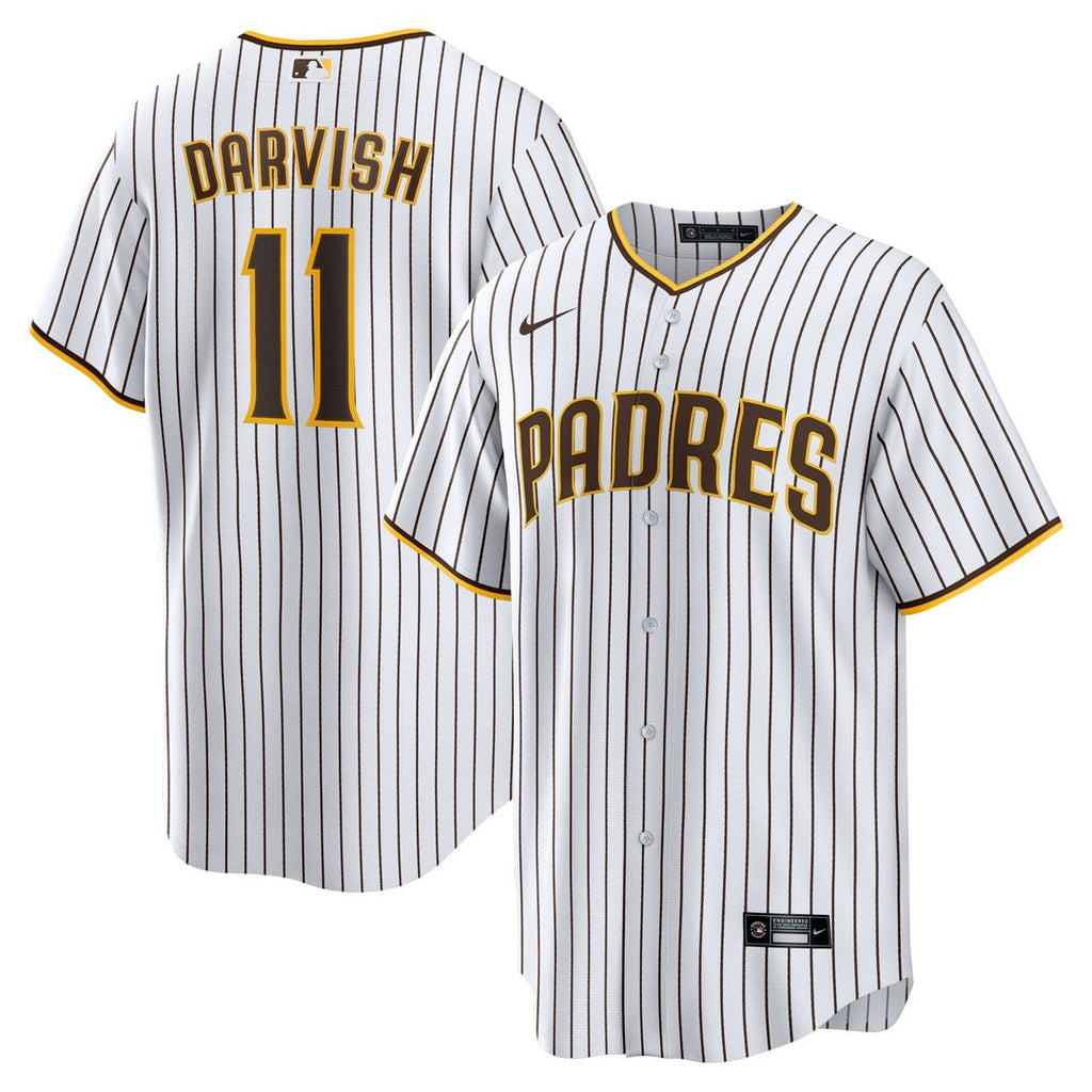 San Diego Padres Nike White Replica MLB baseball jersey