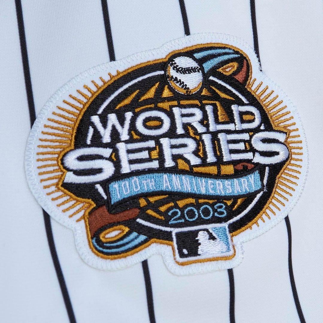 Florida Marlins Mitchell & Ness White Authentic MLB Jersey