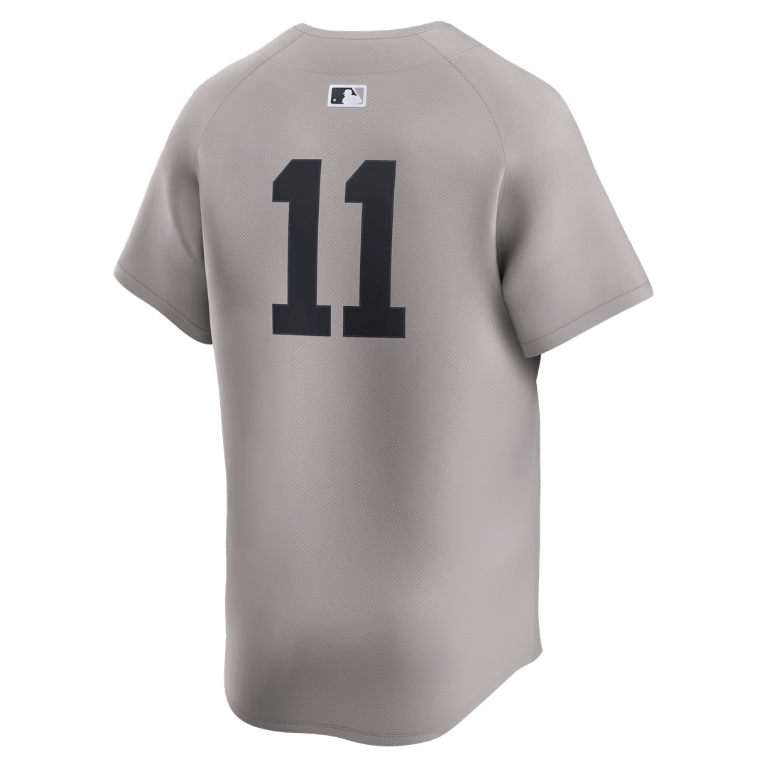 New York Yankees Nike Gray Authentic MLB Jersey