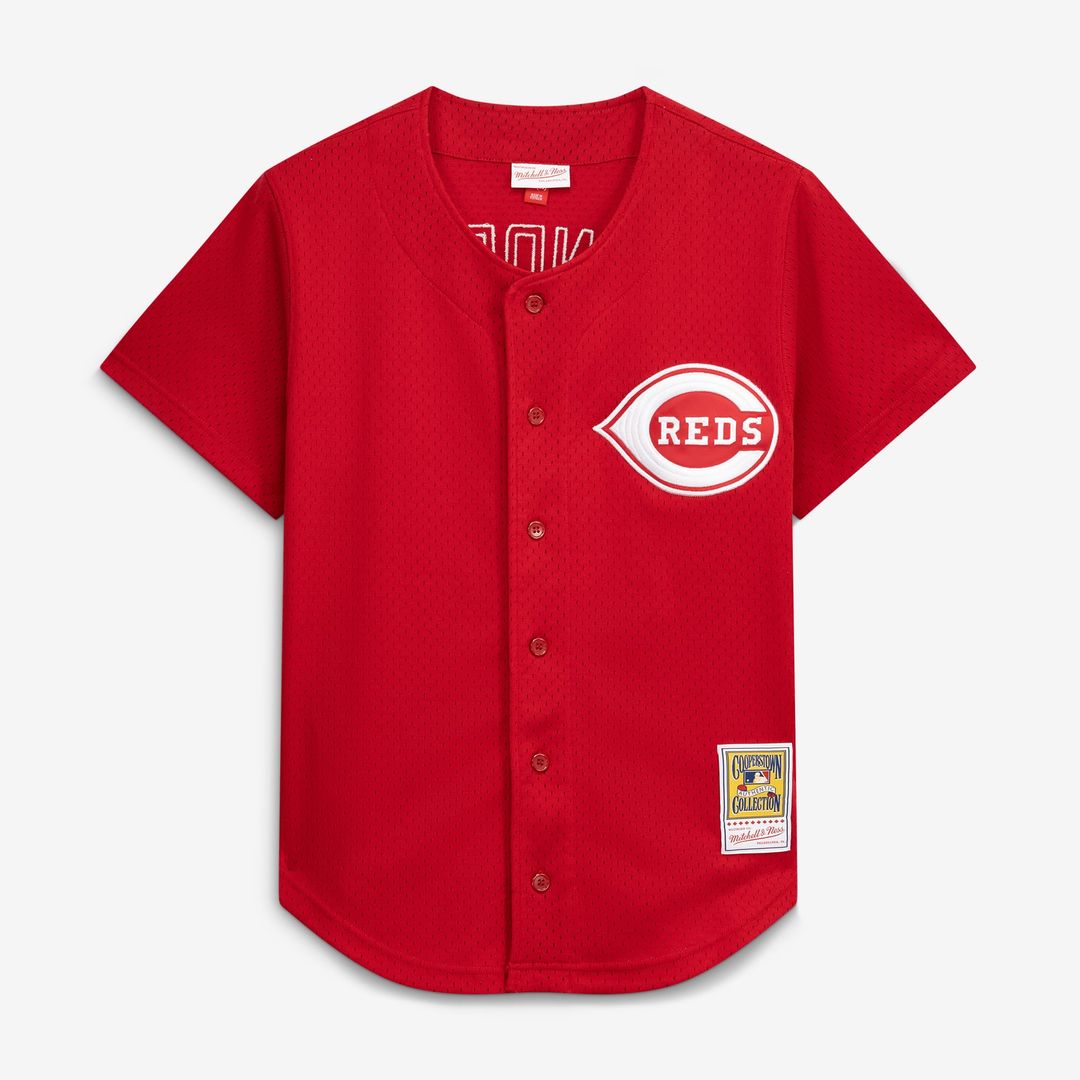 Cincinnati Reds Mitchell & Ness Red MLB Jersey