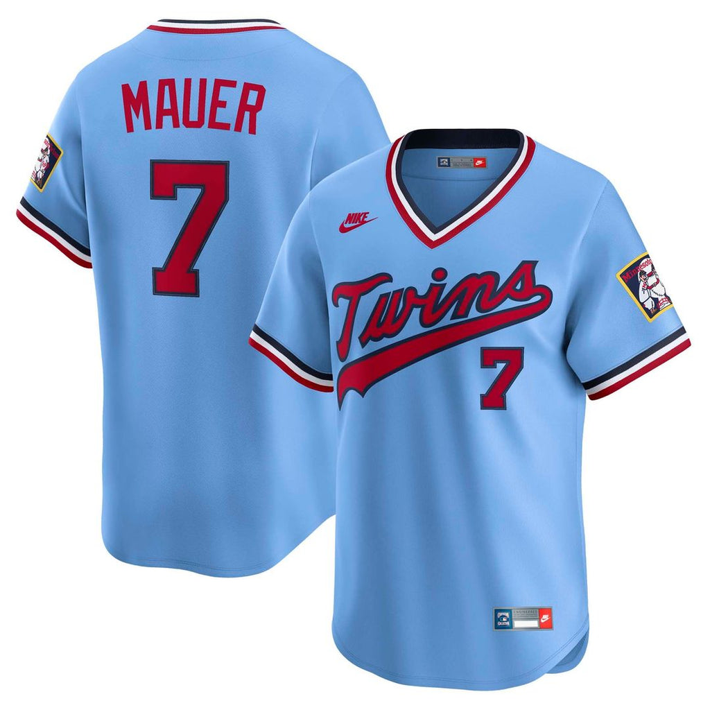 Minnesota Twins Nike Blue Authentic MLB baseball jersey