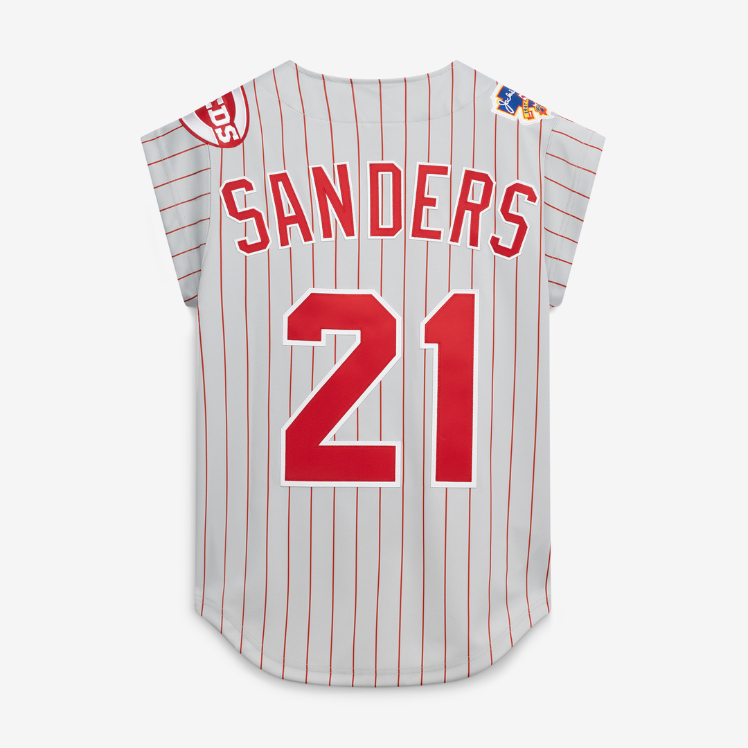Cincinnati Reds Mitchell & Ness Gray Authentic MLB Jersey
