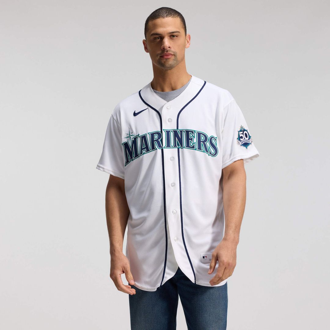 Seattle Mariners Nike White Authentic MLB Jersey