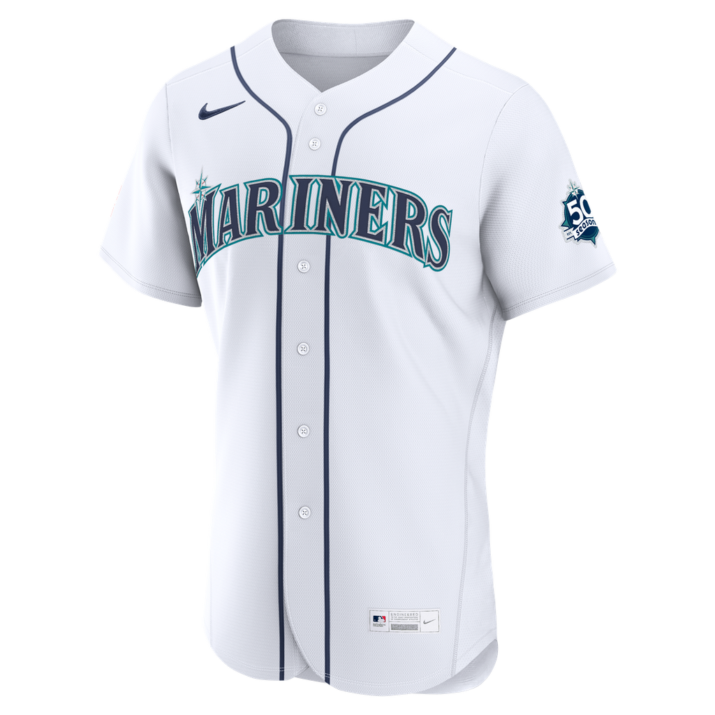 Seattle Mariners Nike White Authentic MLB Jersey