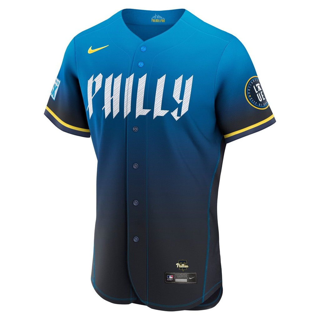 Philadelphia Phillies Nike Navy Authentic MLB Jersey