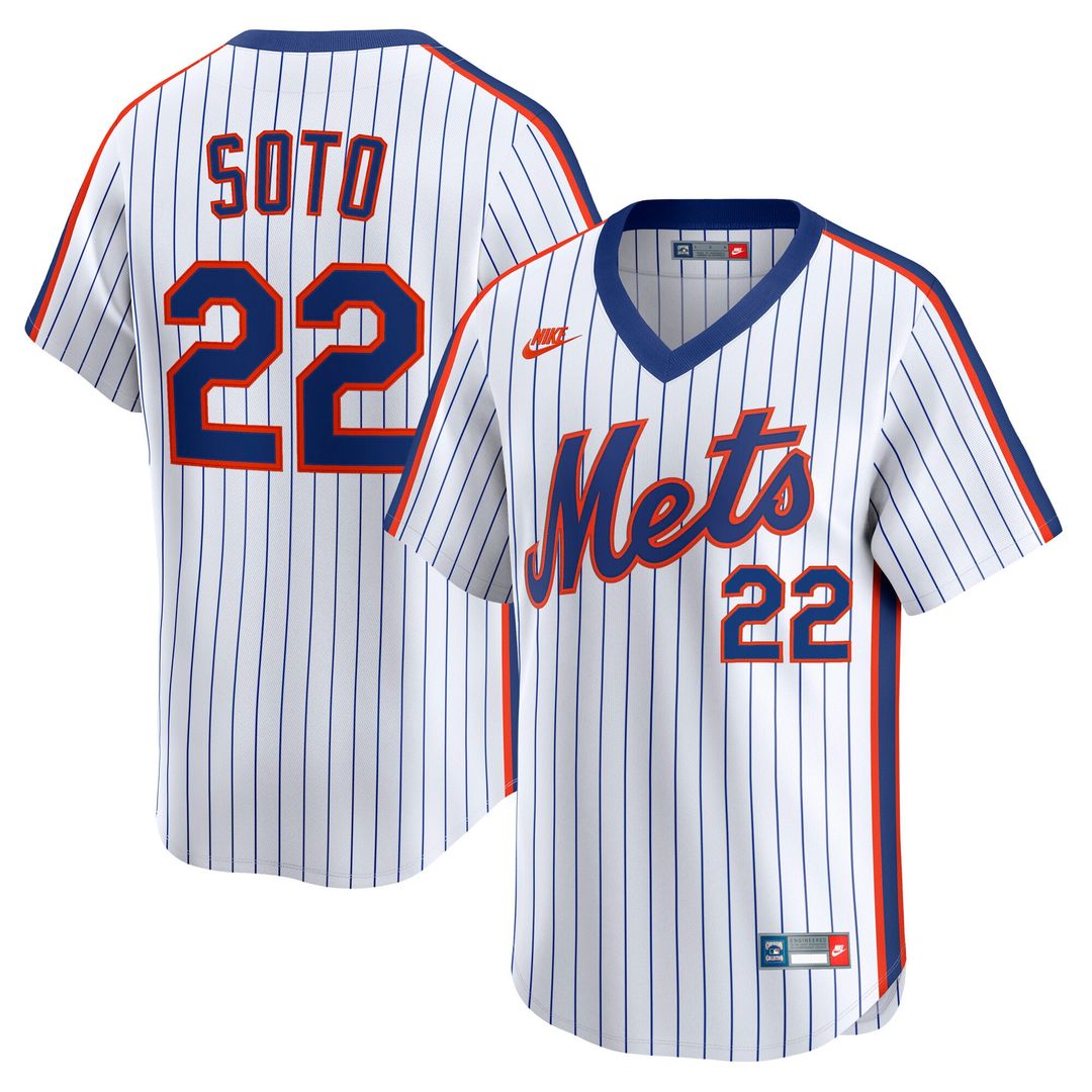 New York Mets Nike White MLB baseball jersey