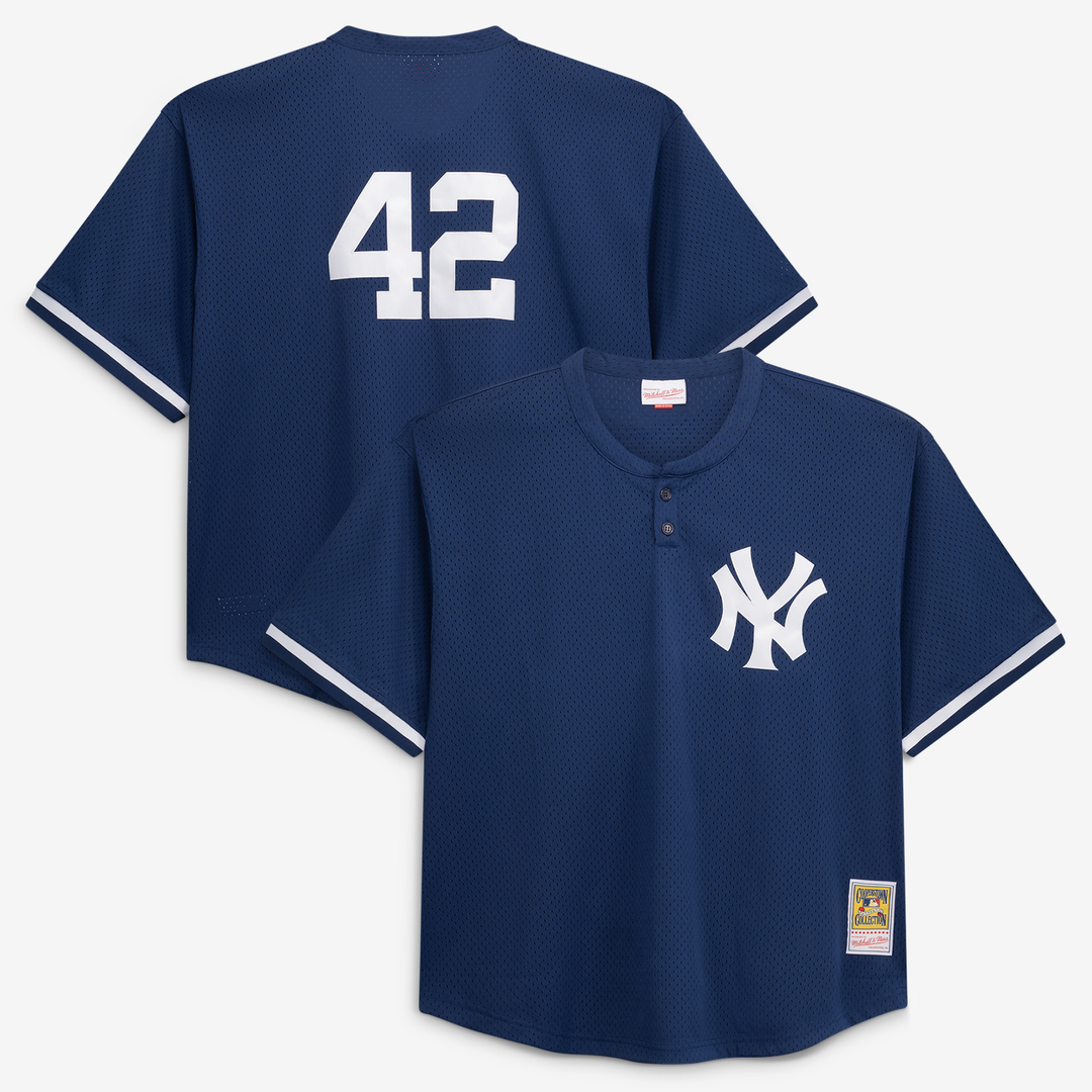 New York Yankees Mitchell & Ness Navy Authentic MLB baseball jersey