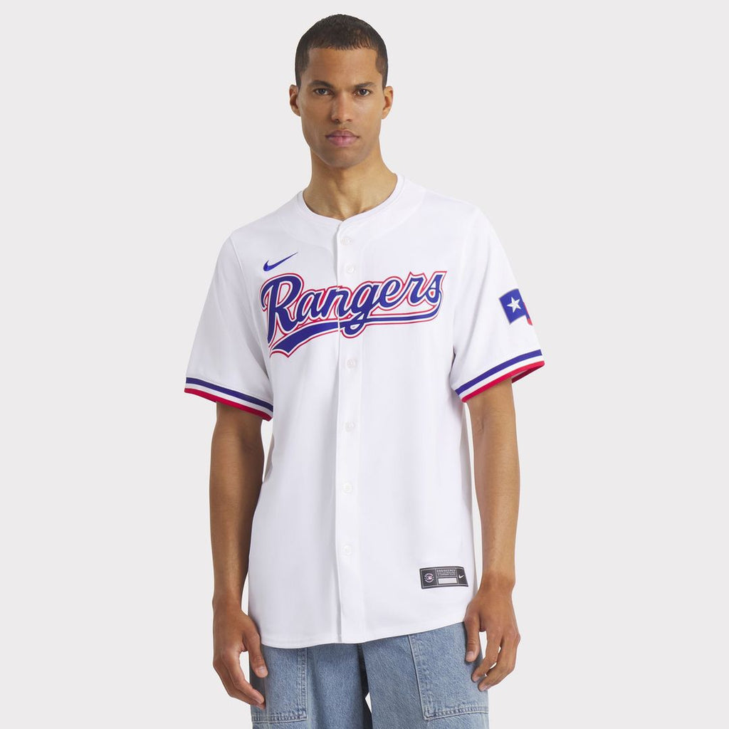 Texas Rangers Nike White MLB Jersey