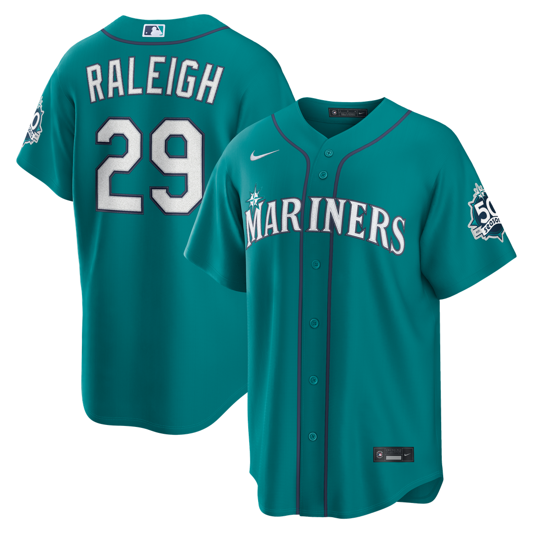 Seattle Mariners Nike Authentic MLB baseball jersey