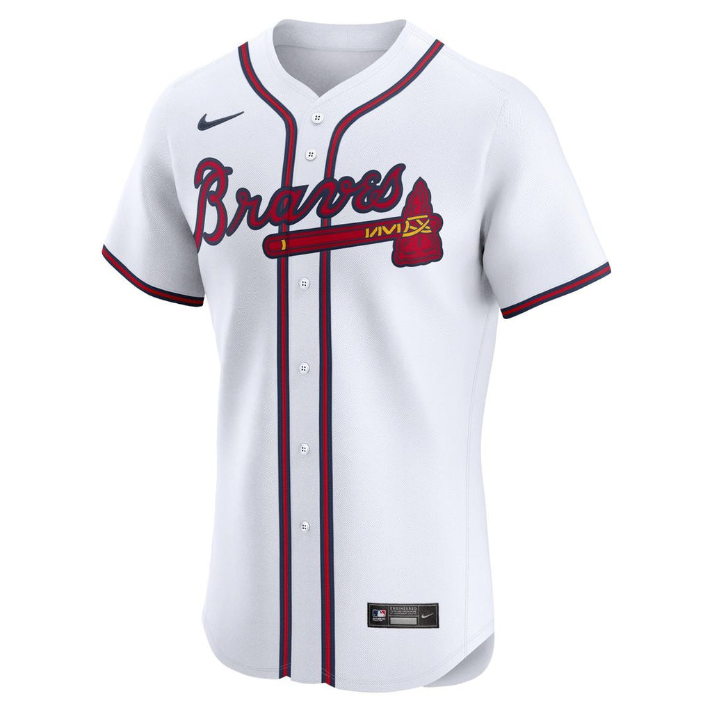 Atlanta Braves Nike White Authentic MLB Jersey