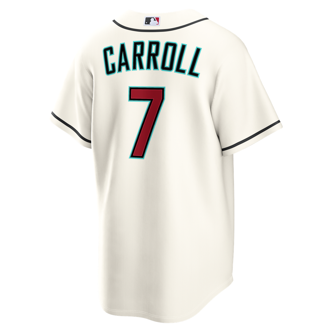 Arizona Diamondbacks Nike Cream Replica MLB Jersey