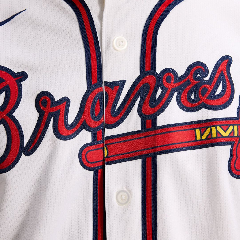 Atlanta Braves Nike White Authentic MLB Jersey