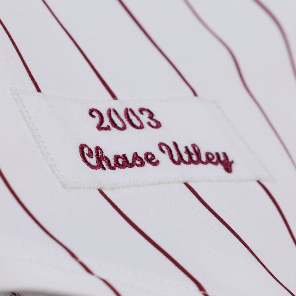 Philadelphia Phillies Mitchell & Ness White Authentic MLB Jersey