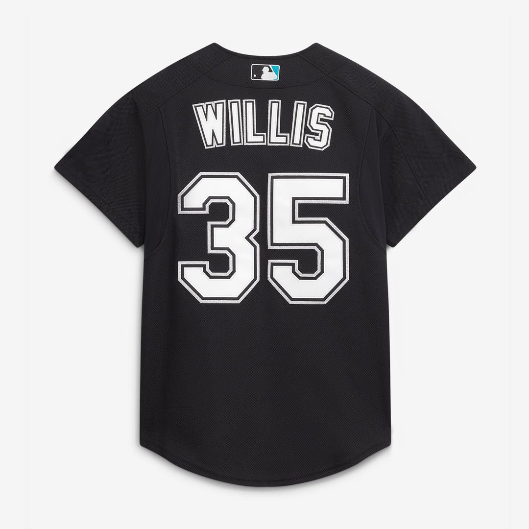 Florida Marlins Mitchell & Ness Black MLB Jersey