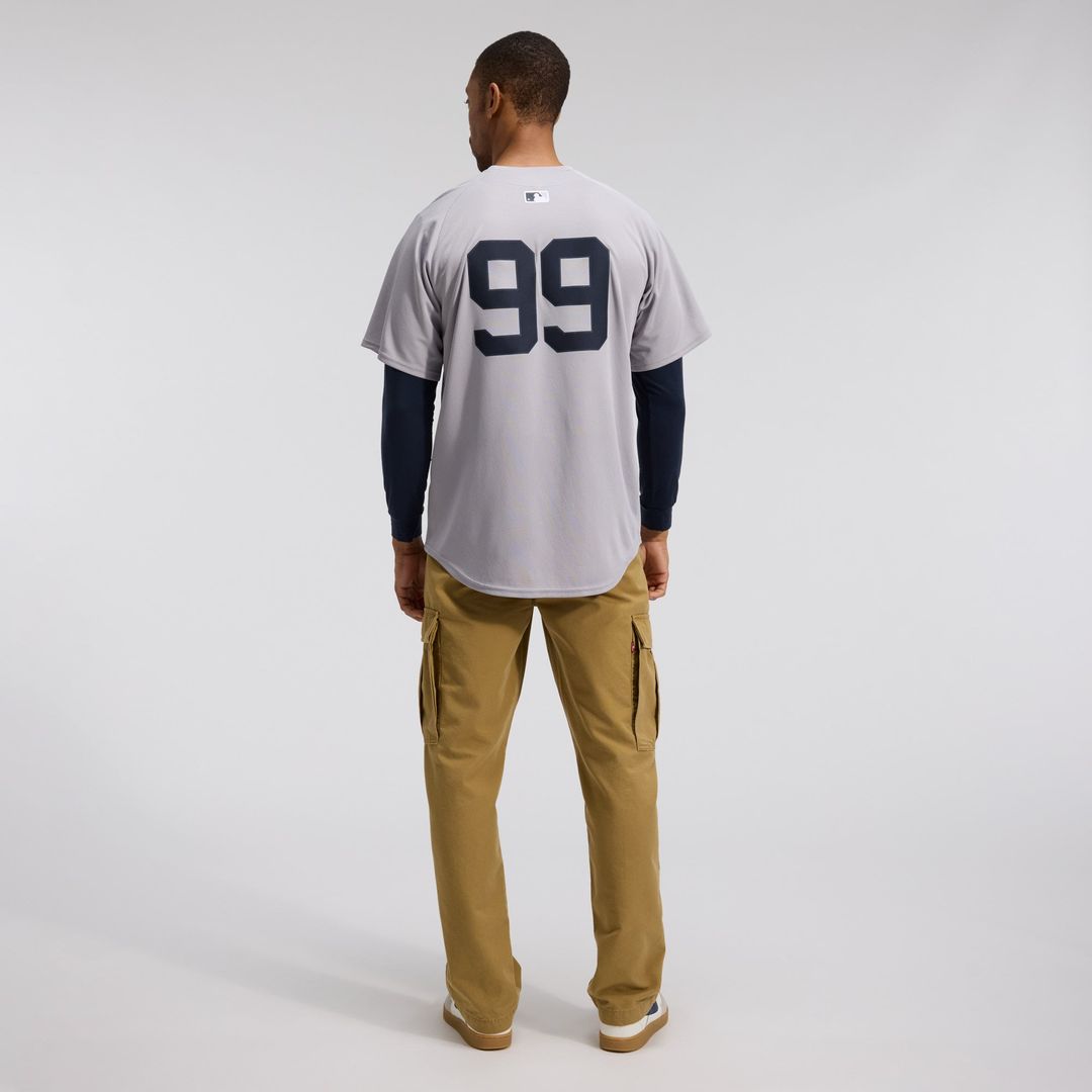 New York Yankees Nike Gray Authentic MLB Jersey