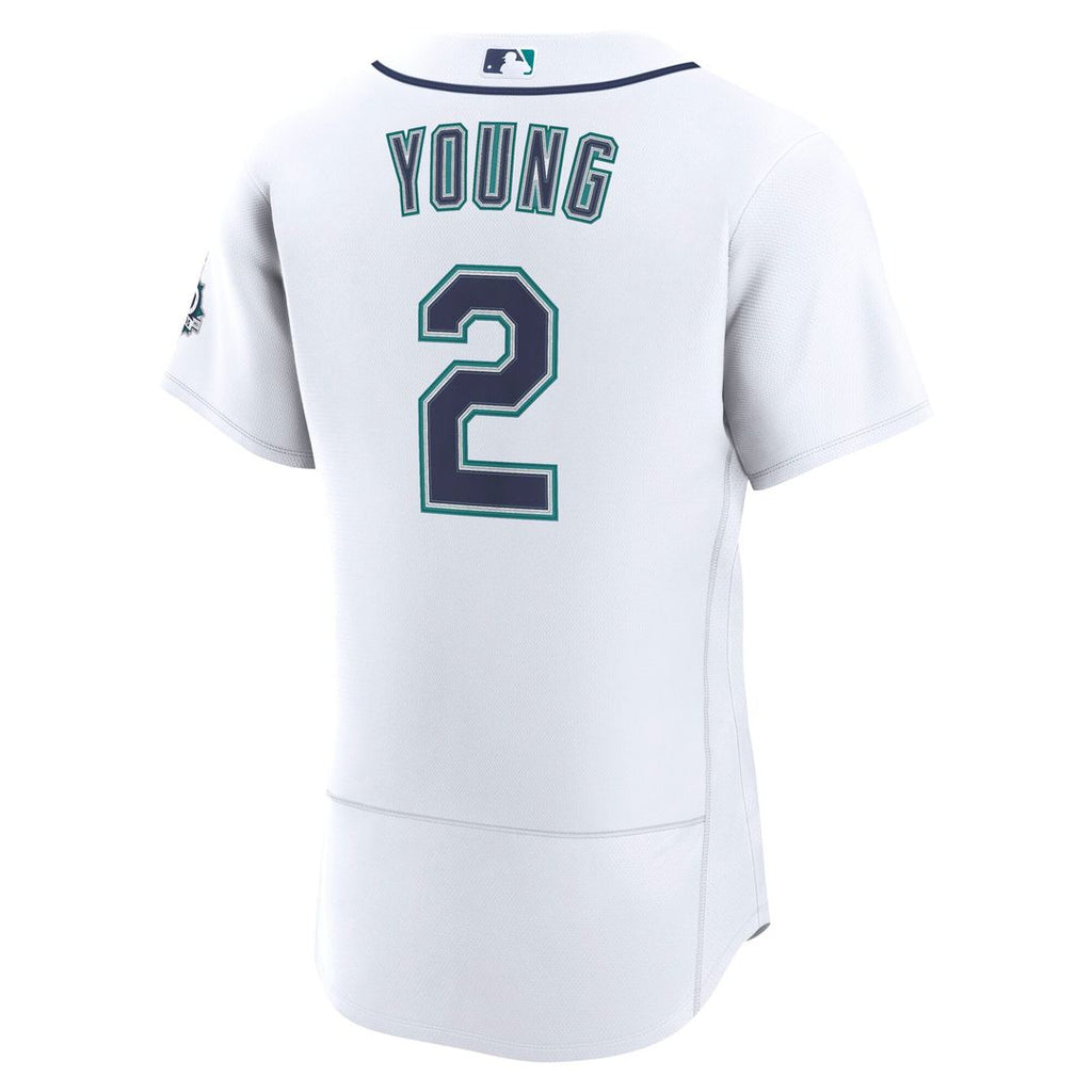 Seattle Mariners Nike White Authentic MLB Jersey