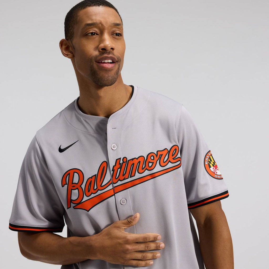 Baltimore Orioles Nike Gray Authentic MLB Jersey