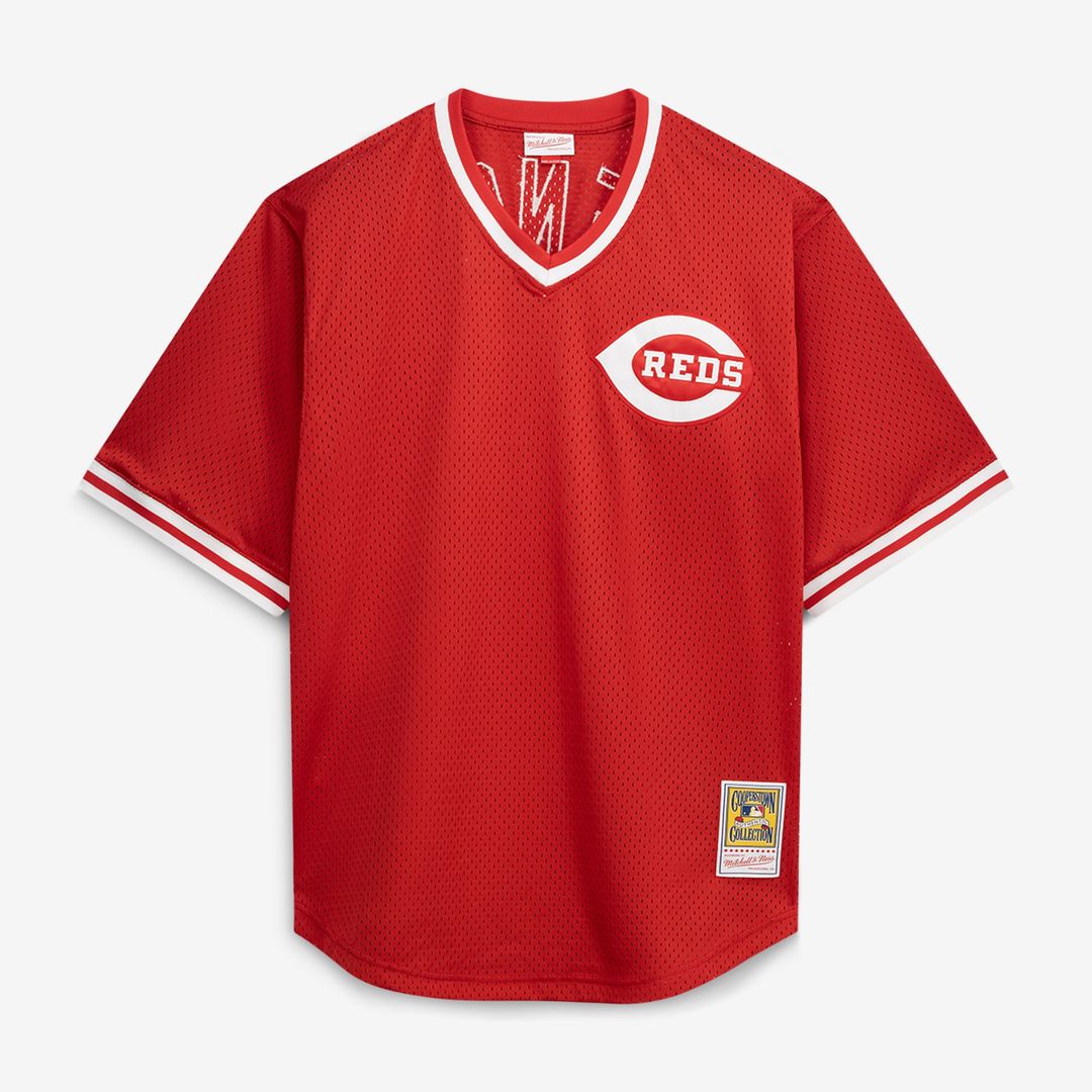 Cincinnati Reds Mitchell & Ness Red Authentic MLB Jersey