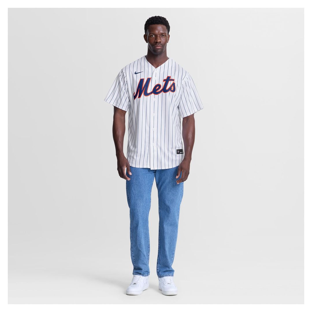 New York Mets Nike White Replica MLB Jersey