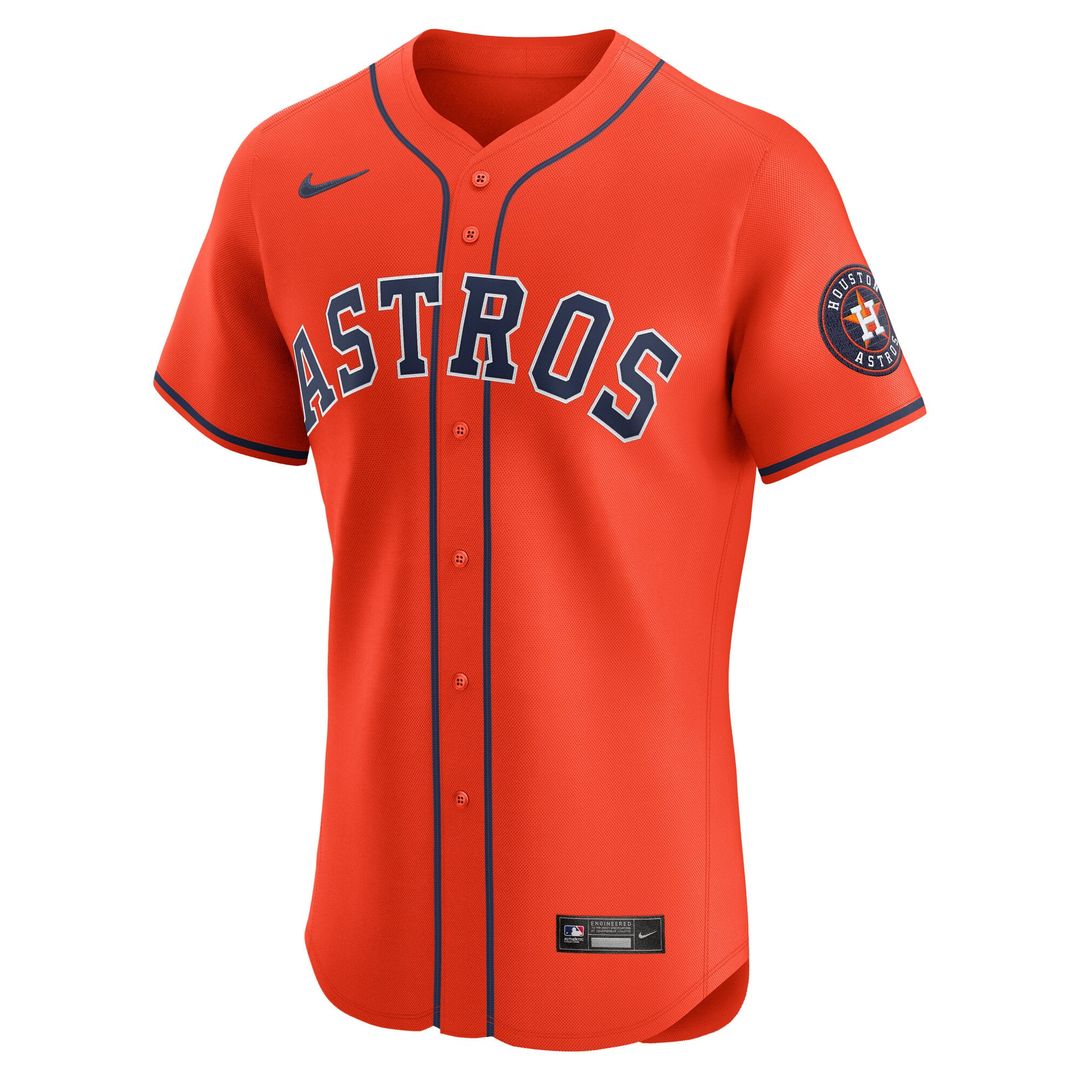 Houston Astros Nike Orange Authentic MLB Jersey