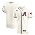 Arizona Diamondbacks Nike Cream Authentic MLB baseball jersey