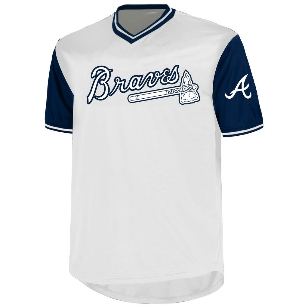 Atlanta Braves Profile White MLB Jersey