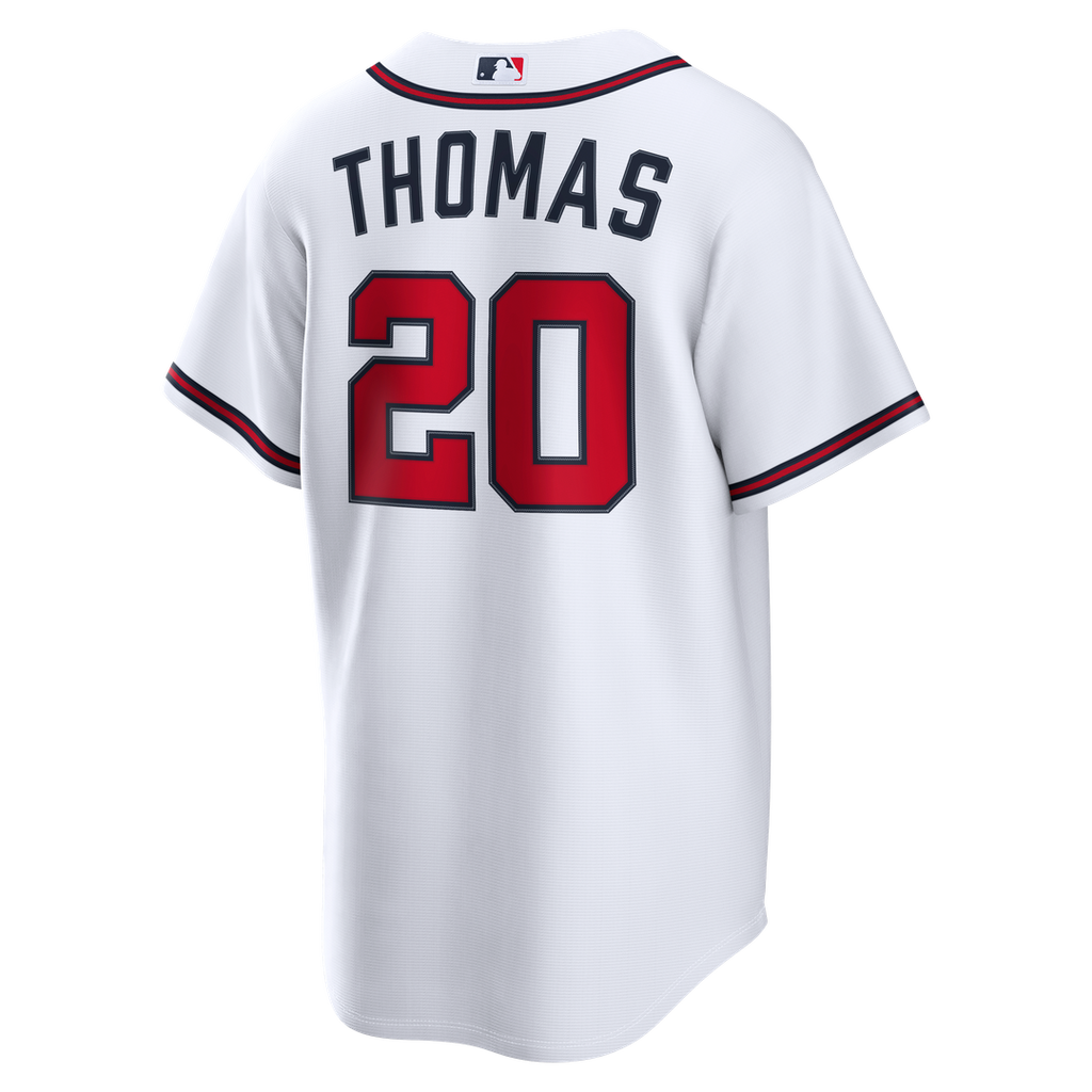 Atlanta Braves Nike White Replica MLB Jersey