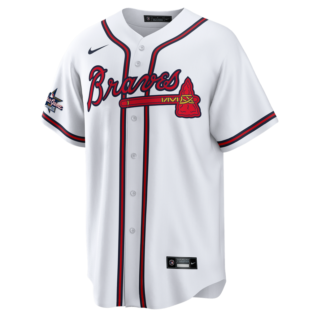 Atlanta Braves Nike White Replica MLB Jersey