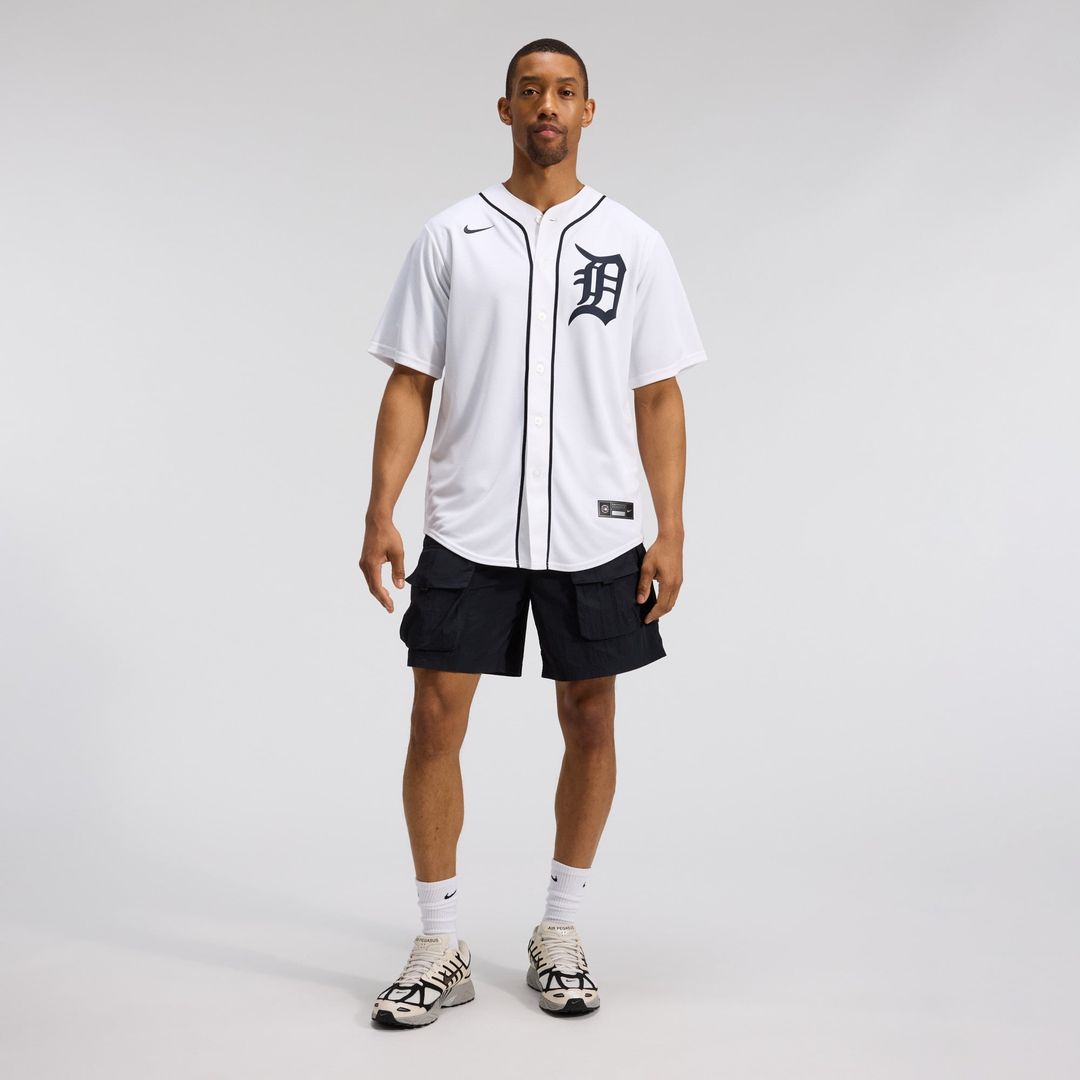Detroit Tigers Nike White Replica MLB Jersey