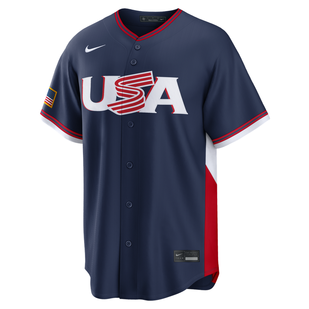 USA Baseball Nike White MLB Jersey
