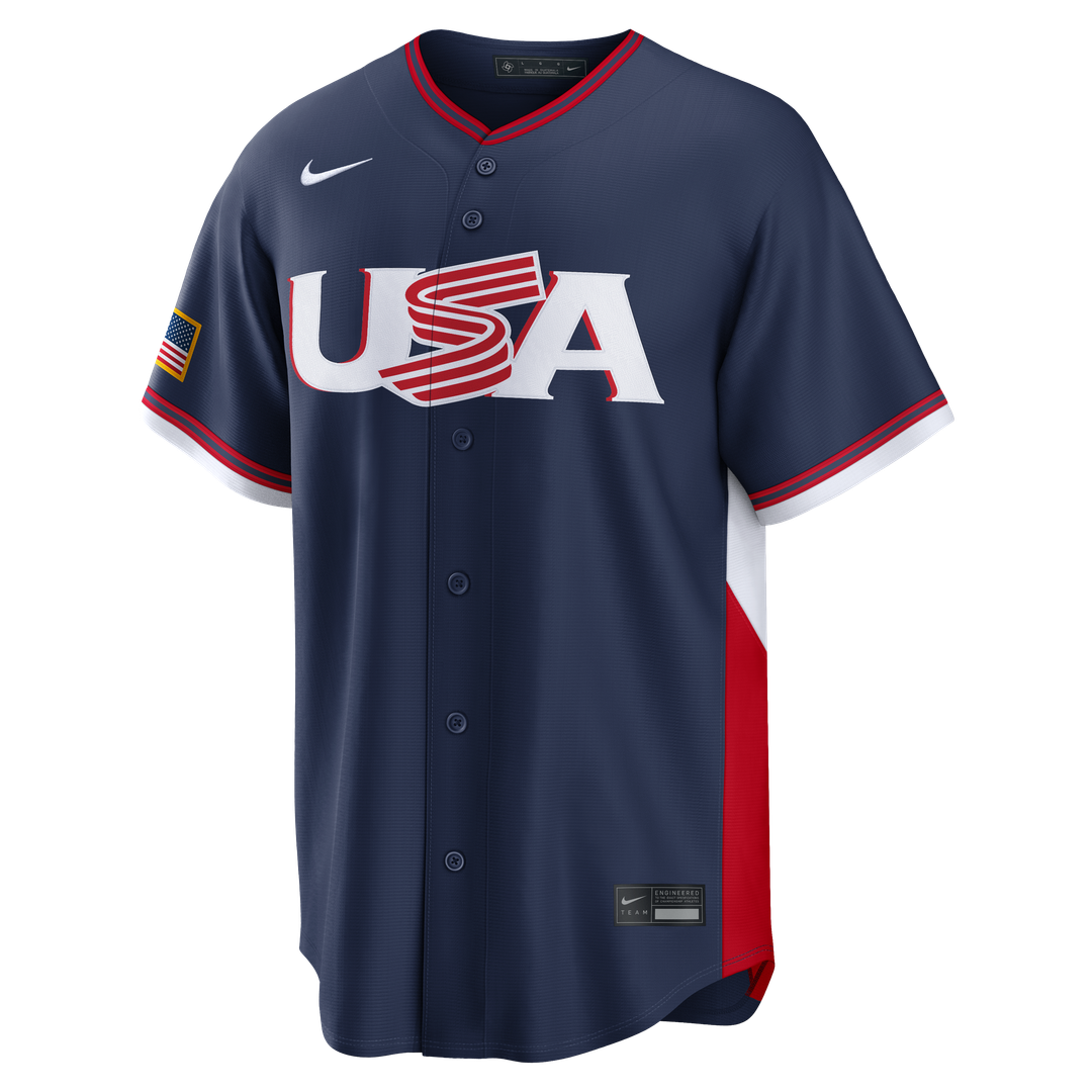 USA Baseball Nike White MLB Jersey