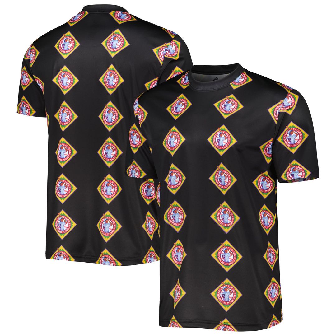 Negro League Baseball Merchandise Stitches Black MLB baseball jersey